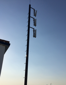 海洋牧場(chǎng)路基控制室無線數(shù)據(jù)接收基站