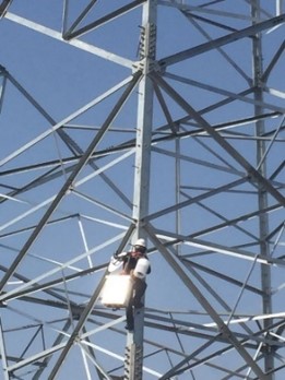 山東送變電工程公司(電力線路鋪設(shè)高塔視頻聯(lián)網(wǎng)系統(tǒng))施工圖4